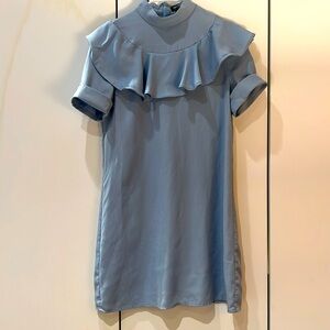 Fashion Union ruffle collar mini dress, size 2
